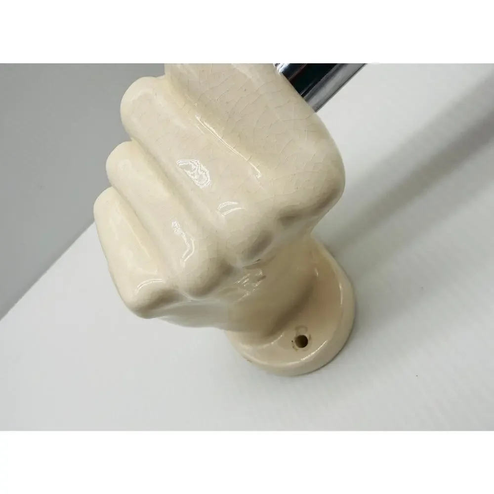 Vintage Nancy Funk Ceramics Hands Toilet Tissue/Paper Holder - Unique MCM Retro